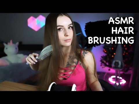 😴ASMR HAIR BRUSHING😴