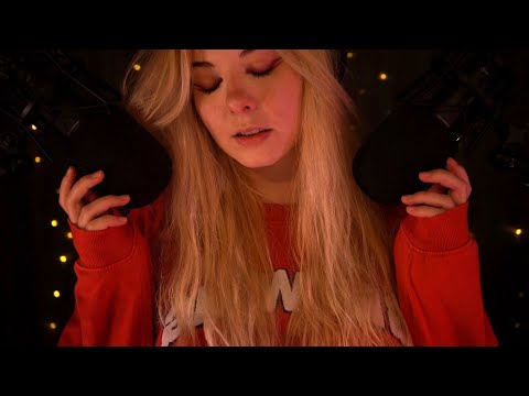 ASMR | 3 hours deep Ear to Ear Whispering & gentle Mic Scratching - Rain