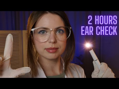 [ASMR 2 HOURS]   💉 Your Gentle and Careful Ear Check by Doctor Zaty | Medical ASMR, Ear Cleaning