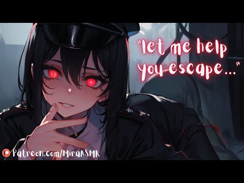 Yandere Insane Older Prison Guard Helps You Escape & Makes You Hers ASMR | Yandere ASMR Roleplay