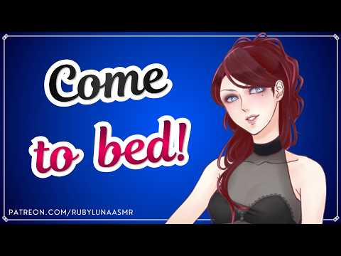 Bossy Girlfriend Makes You Get Some Rest [ASMR RP] [Sleep Aid] [Hair Play] [Overworked Listener]