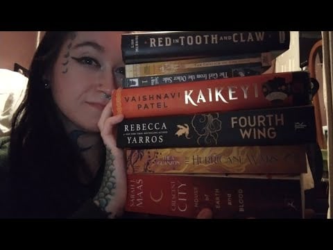BOOK ASMR 🌟 haul & what I read