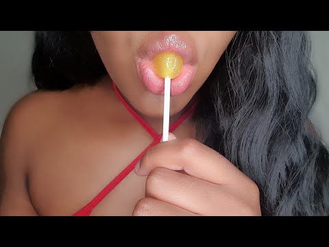 ASMR Lollipop Mouth Sounds & Lollipop Teeth Sounds (No Talking)