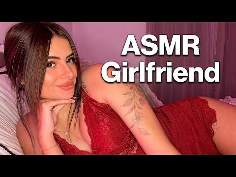 ASMR Je Calme ton Anxiété au Lit (Girlfriend Roleplay)