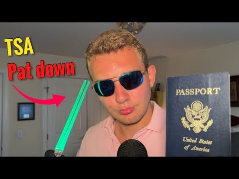 ASMR Rude TSA Pat Down