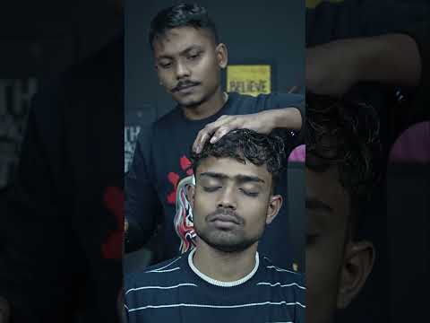 Calm Down Head Massage ASMR #shorts