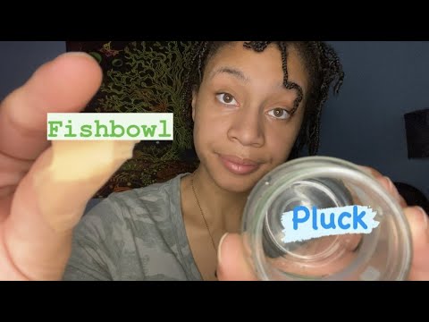 ASMR - Plucking and fishbowl (Destiny)