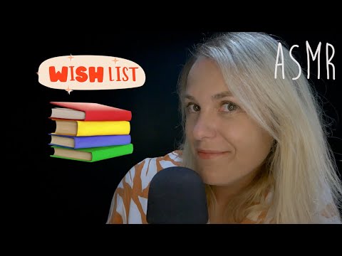 ASMR FR  📚 Ma Wish List spéciale Livres