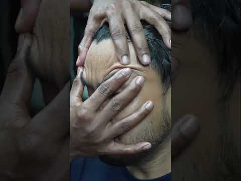 Strong Wrist Barber's Shoulder & Head Reset ASMR | Deep Pressure Massage #shorts