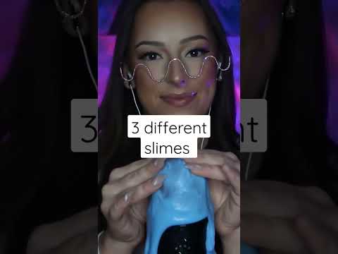 3 Different Slime Sounds ASMR