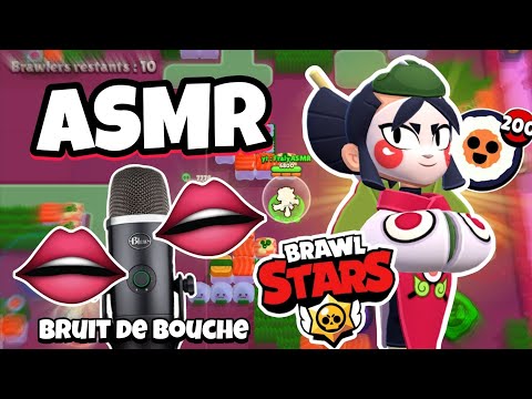 ASMR Français • BRUITS DE BOUCHES ET NOUVELLE SAISON SUR BRAWL STARS ! 😴💤 (super relaxant 😴)