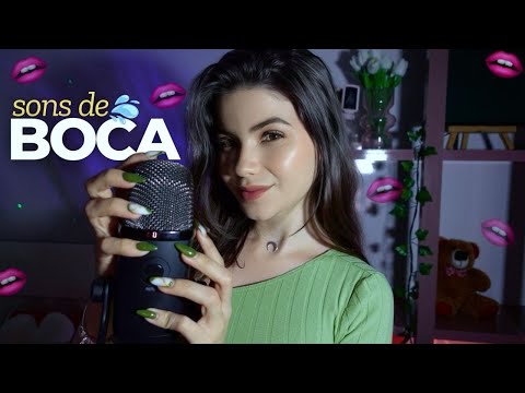 ASMR SONS DE BOCA  Alta Sensibilidade Para Relaxar e Dormir 💋✨