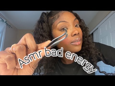 Asmr plucking bad energy