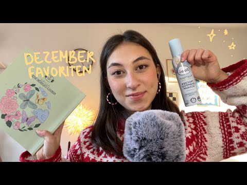 ASMR | meine Favoriten im Dezember ✨ (tapping, flüstern)