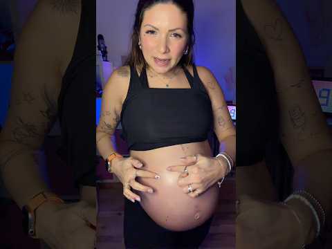 Letztes Bauch Update vor der Geburt🤰❤️  #asmr #asmrvideo #asmrsounds