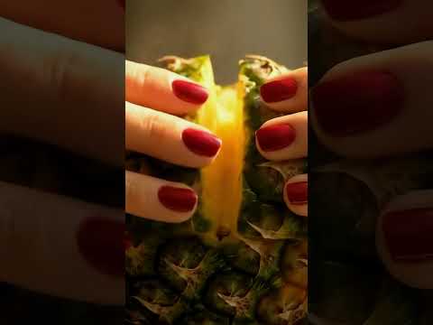 The Most Satisfying Pineapple ASMR