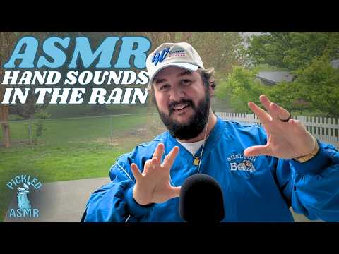 ASMR // ASMR HAND SOUNDS iN THE RAiN