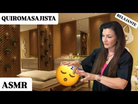 ASMR Masaje / Tu quiromasajista 💆🏻‍♀️ te ayuda a relajar todo tu cuerpo 😊 MUY RELAJANTE 🎧🔊😴