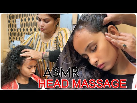 SOFT & SOOTHING HEAD MASSAGE TO RELAX & ASMR FOR DEEP SLEEP | Head Forehead Neck & Back Massage