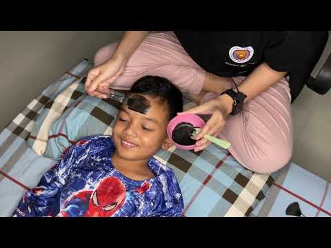 ASMR Relaxing Face Massage - Sorry for Bad Sound