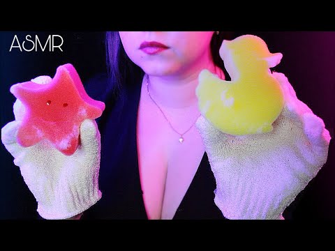 АСМР ИНТЕНСИВНЫЕ ЗВУКИ С ПЕНКОЙ ДЛЯ СНА 💜 ASMR FOAM