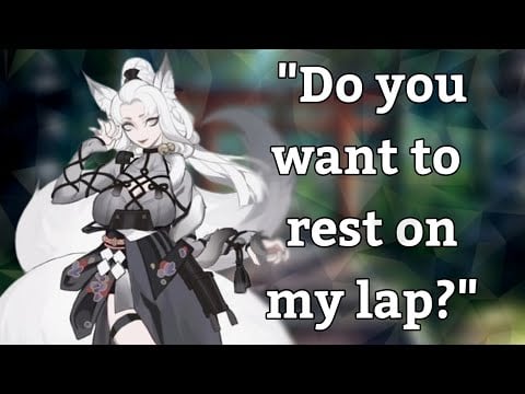 {Asmr} Kitsune godess rewards you for saving her temple [hair stroking] [compliments] [softspoken]