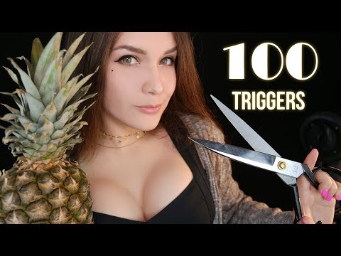 ASMR 100 TRIGGERS in 8 minutes 🌙✨ АСМР 100 ТРИГГЕРОВ за 8 МИНУТ  😴