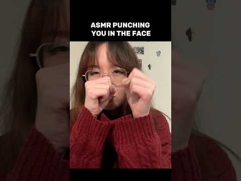 ASMR PUNCHING YOU IN THE FACE 😤👊🏻💥