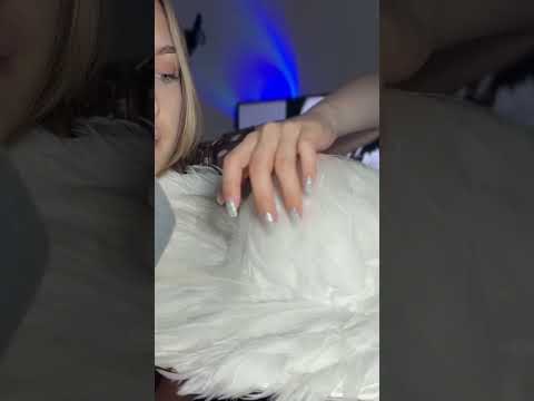 #асмр моя перьевая шляпа #asmr