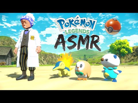 ASMR | Let's play Pokémon Legends: Arceus 🗻 Close up whispering