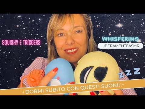 Asmr ita Triggers Whispering ✨Con questi suoni dormirai subito…✨ #asmrforsleep