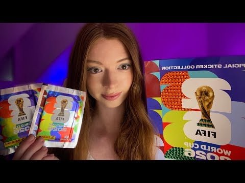 - ASMR - LE 11 des BLEUS CDM 2026 + ouverture Panini ⚽️ 