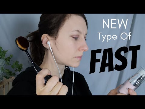 Fast ASMR, The Fastest Makeup Application Ever! No Talking, 💥DIFFERENT💥 than what you're used to 😉