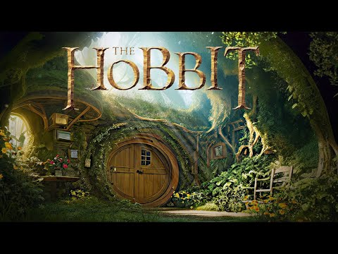 The Forest Hobbit Ambience & Soft Music ◎ Nature sounds + Soft rain showers