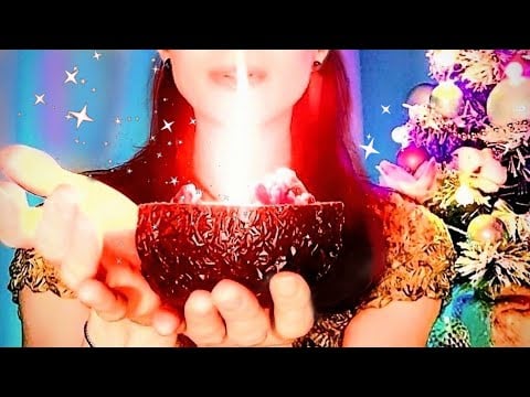 Волшебный АСМР 🪔 Расслабляющий БЛИЗКИЙ шёпот🕯Завораживающая свеча и предновогоднее настроение🎄🎊ASMR 
