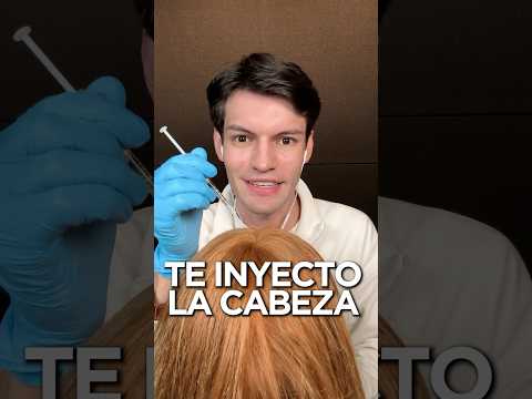 TE INYECTO LA CABEZA 😳 #asmr #shorts #asmrsounds #comedia