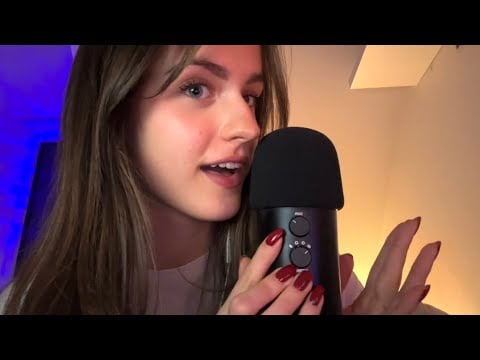 ASMR - mots déclencheurs qui n’existent pas 👀 (très proches du micro)