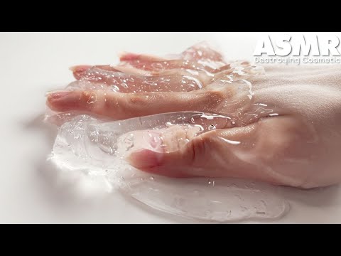 ASMR🌙 화장품을 쏟았어요..ㅣ시각적 팅글 화장품ASMR | Destroying Cosmetic With Skin Care