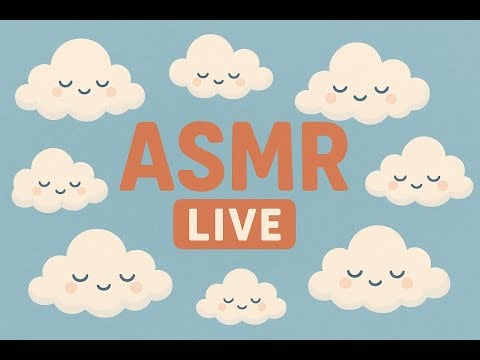 LIVE ASMR 🔴 SÓ ENTRE SE QUISER RELAXAR 😴