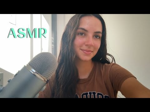 ASMR CUIDANDO DE VOCÊ PARA UMA NOITE MAIS TRANQUILHA! (gatilhos visuais, sons de boca e sussurros)