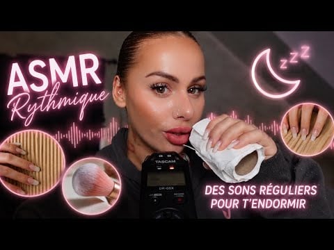 ASMR RYTHMIC (endors-toi sur la régularité des TRIGGERS) 😴 ￼