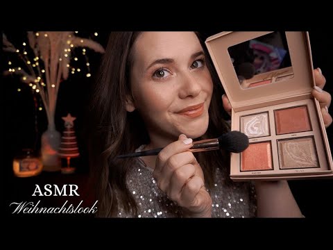 ASMR Super Cozy ✨ WEIHNACHTSLOOK ✨ Sanft Schminken | ASMR in German/Deutsch