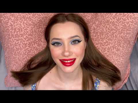 Cute Girl Eye Contact ASMR X9