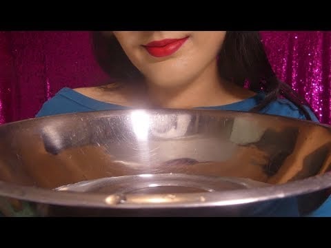 ASMR Water Sounds  ~Touching Water, Playing Water