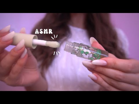ASMR Green Skincare Treatment ☘️ |  Layered Sounds 💚