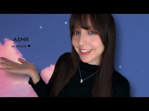 ⭐ASMR en Directo para Mimir esta Noche [Sub] Sonidos Relajantes