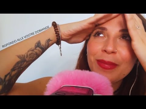 ASMR ITA 🌙 Rispondo alle vostre domande 🌙 |Soft Spoken + Whispering
