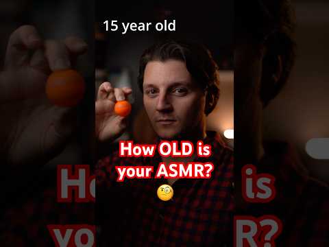 What’s your ASMR age?? 🤔 #asmr #tingles #test #triggersforsleep #whispering