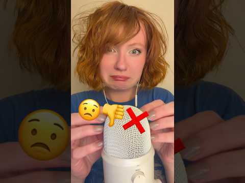 making asmr I HATE! ( mic scratching ) #asmr #triggers #relax