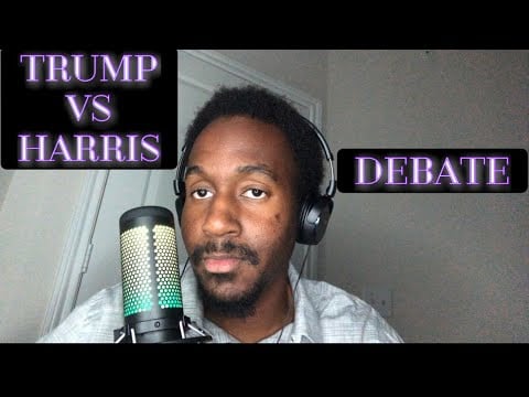 ASMR | Trump Vs Harris 2024 Debate Reaction